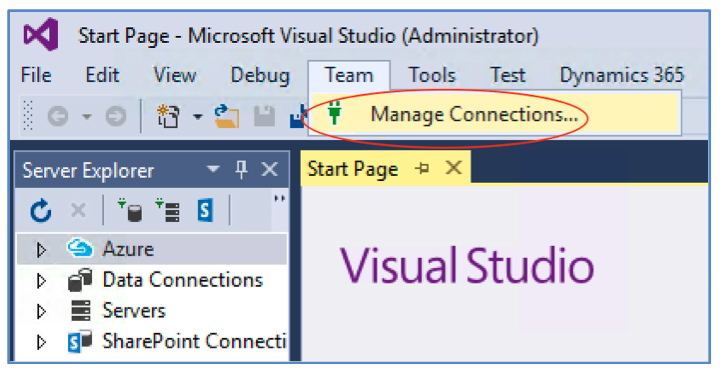 Integración Visual Studio Team Service (VSTS) y Microsoft Dynamics 365-12
