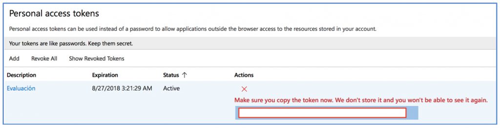 Integración Visual Studio Team Service (VSTS) y Microsoft Dynamics 365-6