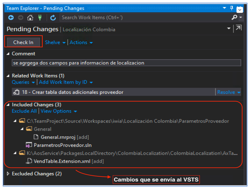Integración Visual Studio Team Service y Microsoft Dynamics 365 II 19