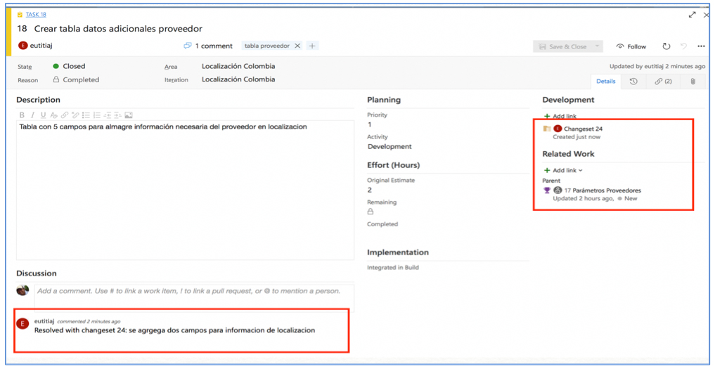 Integración Visual Studio Team Service y Microsoft Dynamics 365 II 21