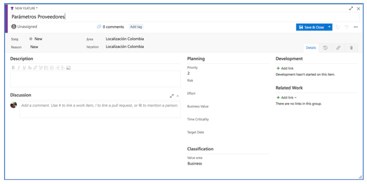 Integración Visual Studio Team Service y Microsoft Dynamics 365 II 6